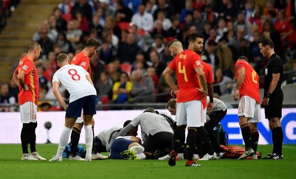 لحظة إصابة شو