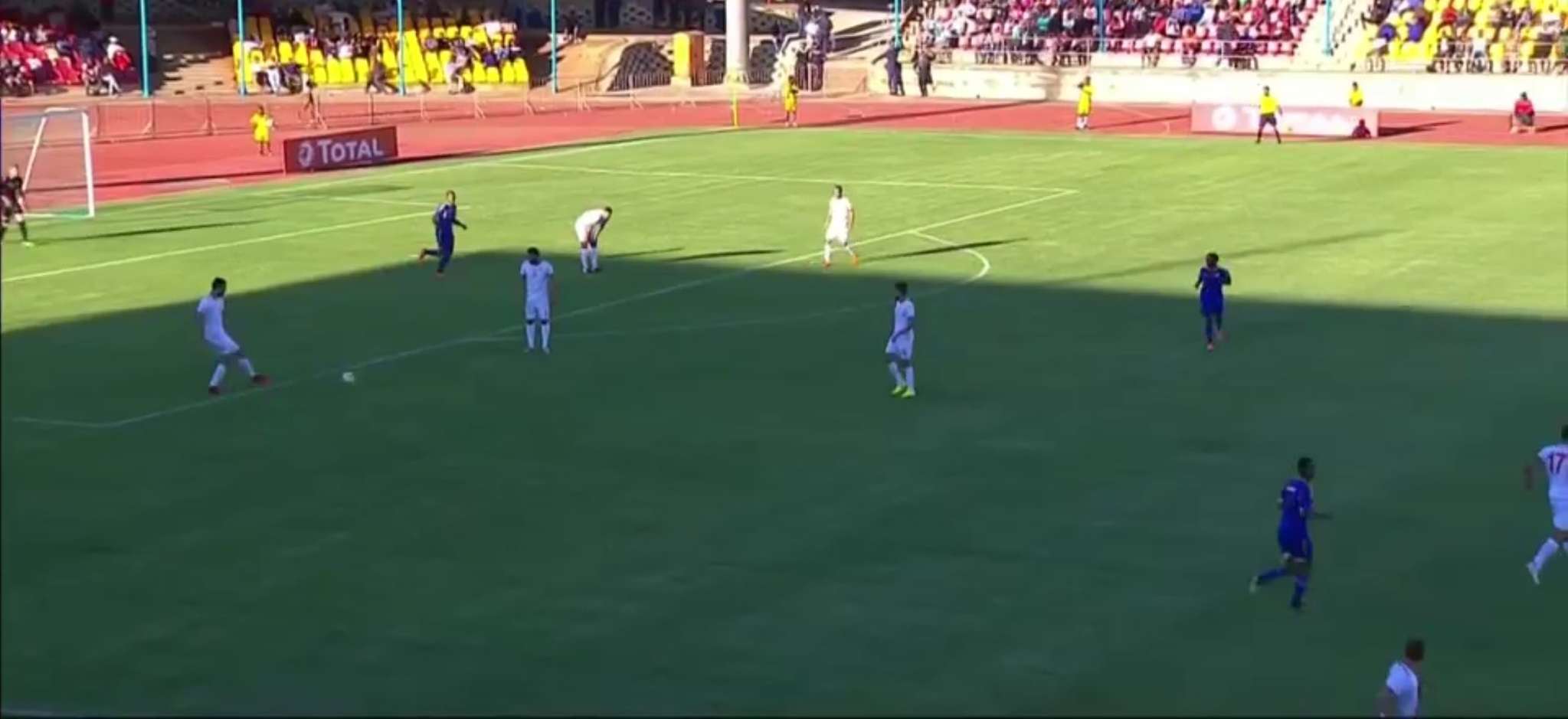 جانب من المباراة