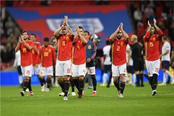 لاعبو منتخب إسبانيا 