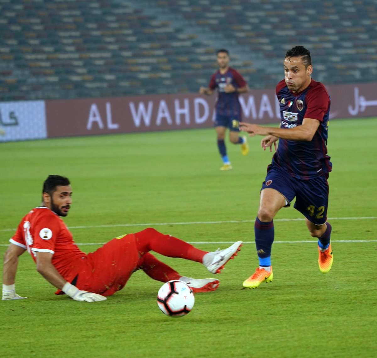 جانب من مباراه الوحدة والوصل