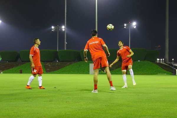 جانب من التدريبات