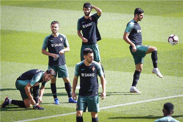 لاعبو البرتغال