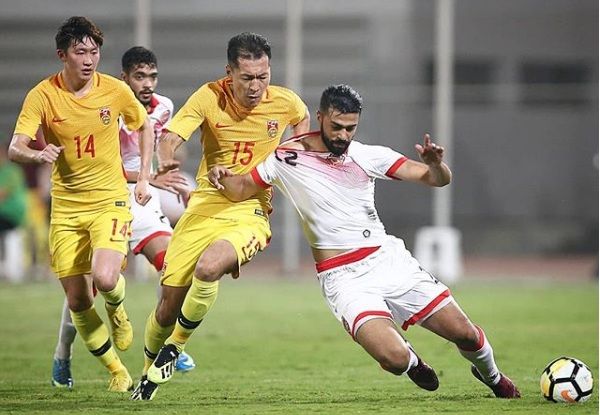 لقطة من المباراة