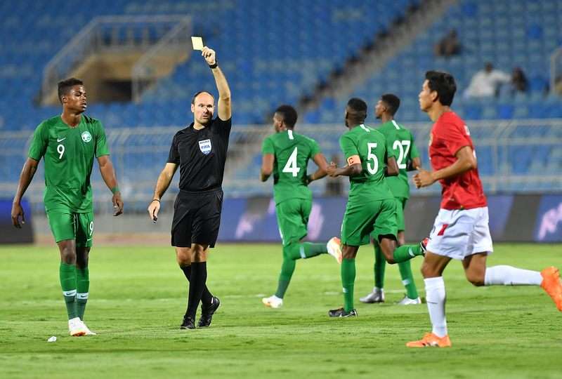 لاعبو المنتخب السعودي 