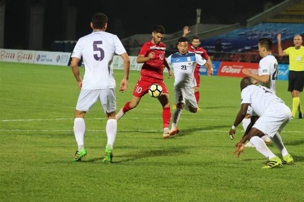 جانب من المباراة