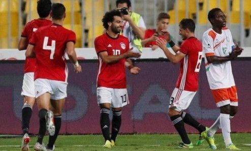 لاعبو منتخب مصر