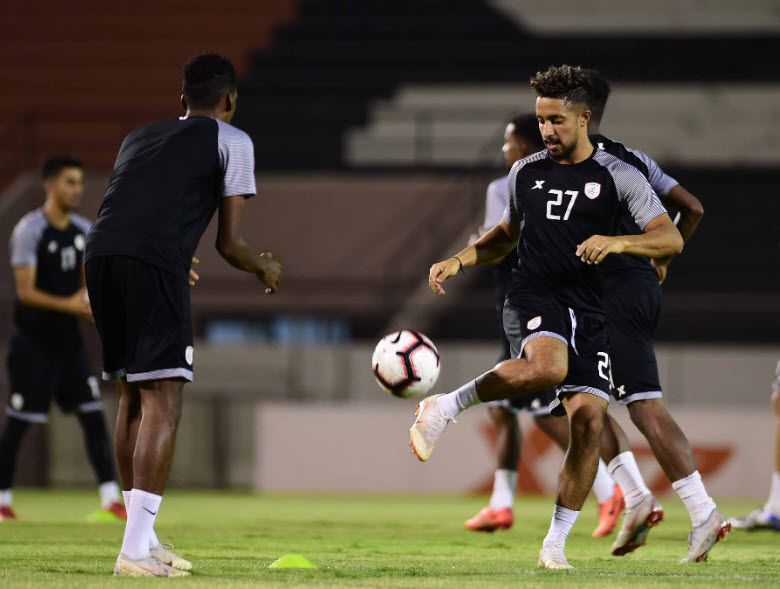 جانب من التدريبات