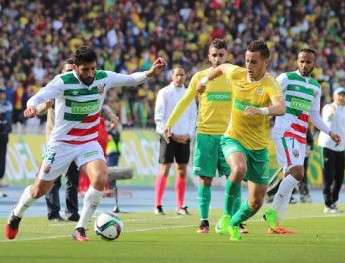 جانب من مواجهة سابقة بين الفريقين