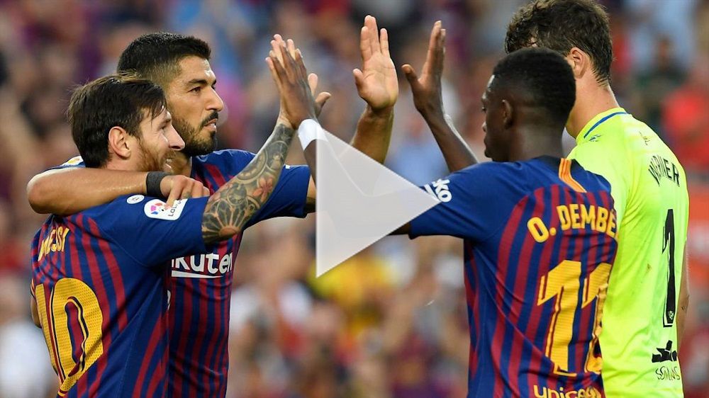 لاعبو برشلونة