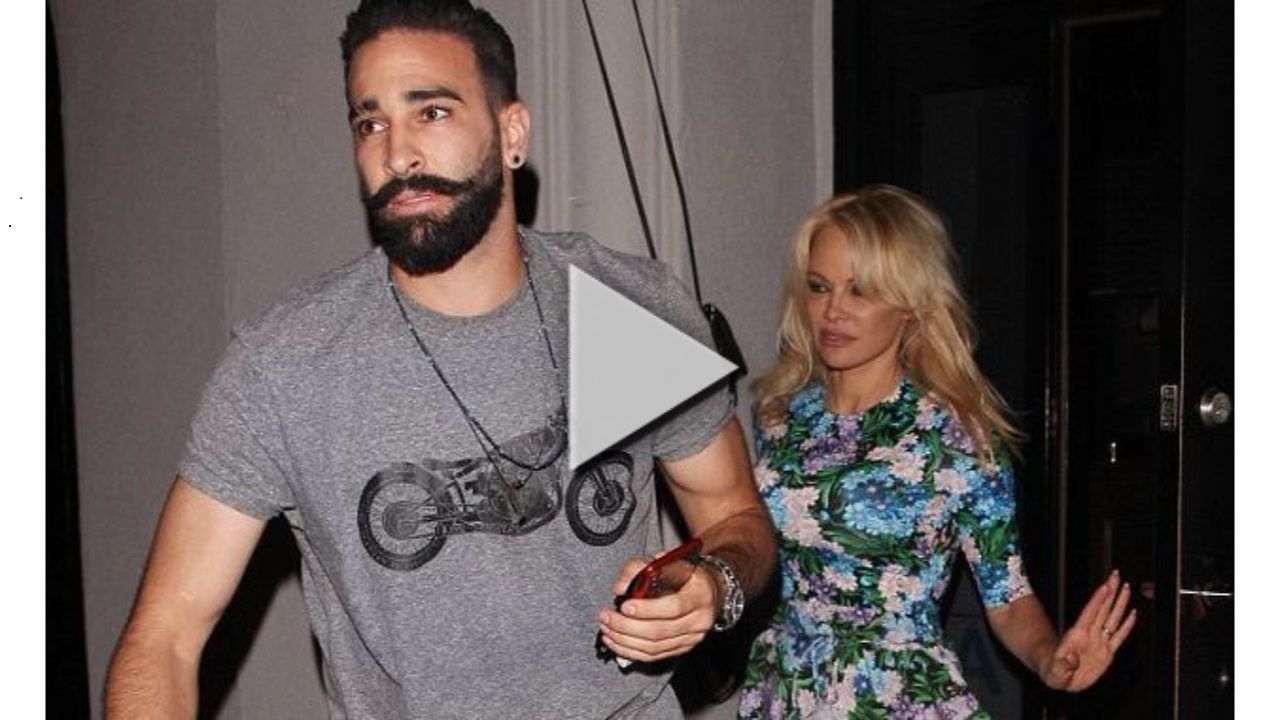 باميلا أندرسون وعادل رامي