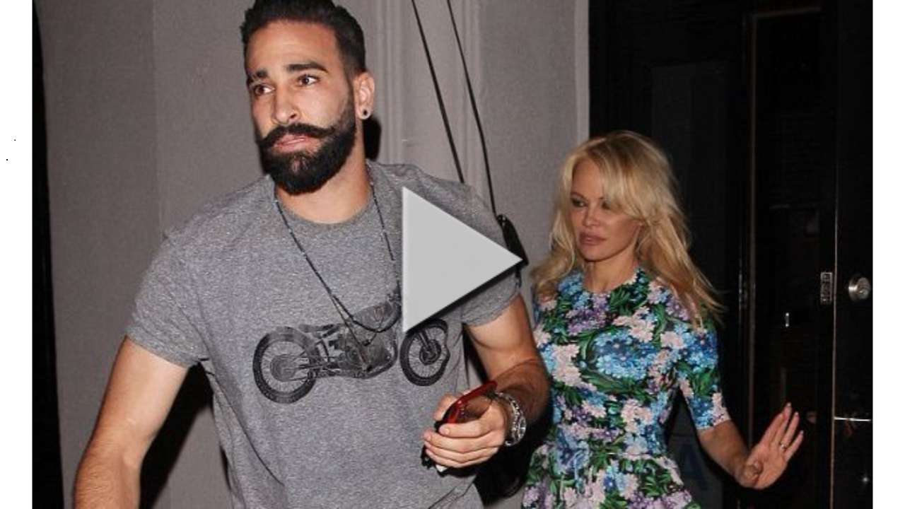 باميلا أندرسون وعادل رامي