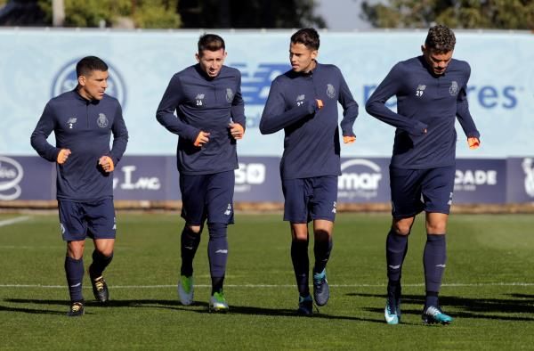 جانب من تدريبات بورتو