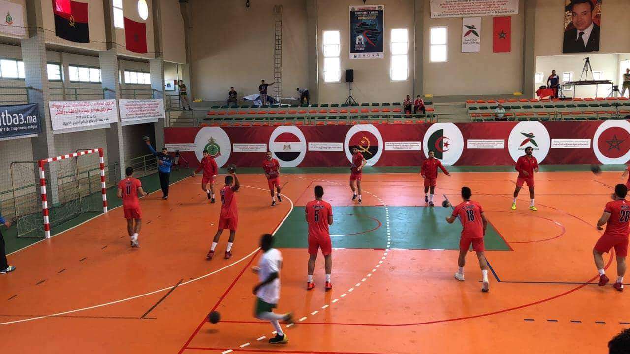 جانب من استعدادات المنتخب المصري