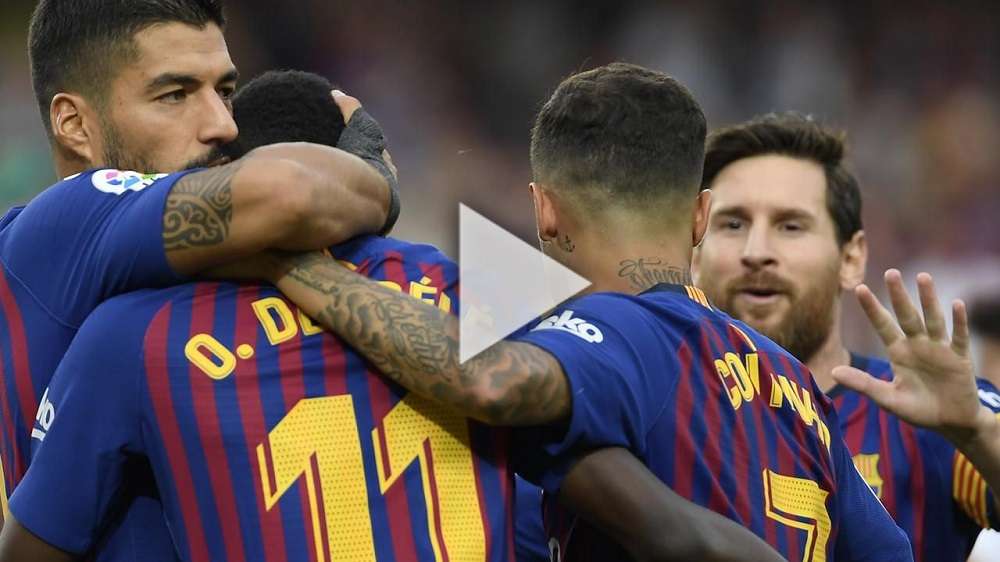 لاعبو برشلونة