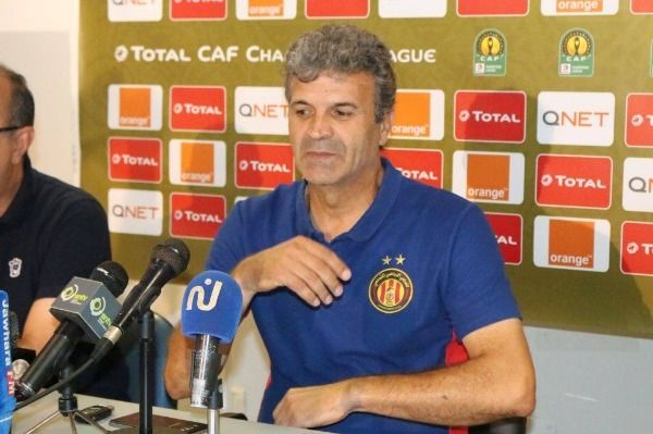 مدرب الترجي في المؤتمر الصحفي