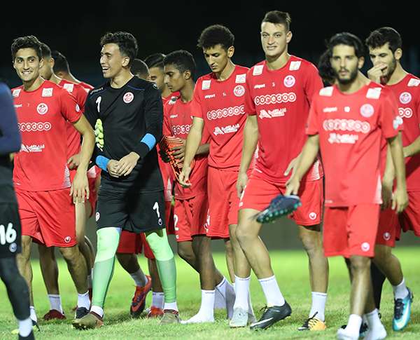 لاعبو الأولمبي التونسي