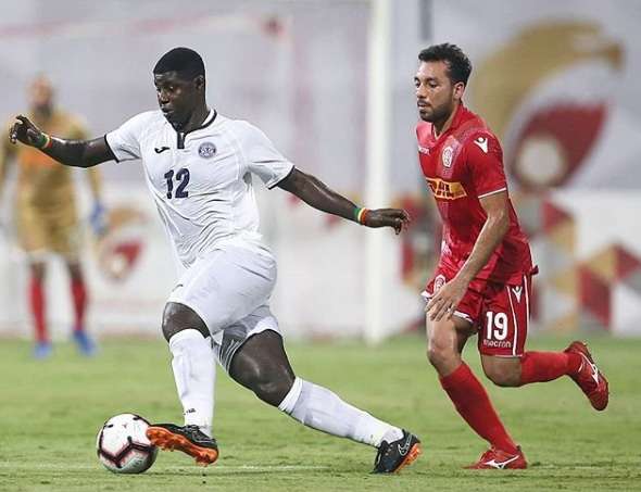 جانب من المباراة