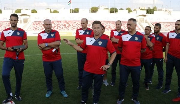 الجهاز الفني للمنتخب الأردني