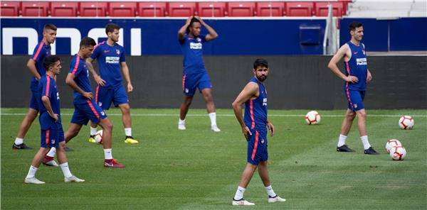 من تدريبات أتلتيكو مدريد