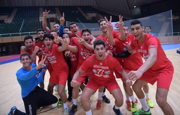 منتخب تونس لليد للناشئين وفرحة الفوز الثاني 