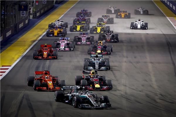 جانب من السباق