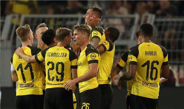 لاعبو دورتموند