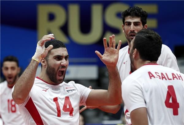 أحمد صلاح نجم منتخب مصر للكرة الطائرة