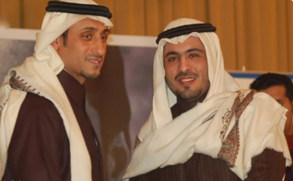  محمد بن فيصل مع الجابر