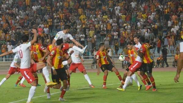 من لقاء الذهاب الذي حضرته جماهير الترجي 