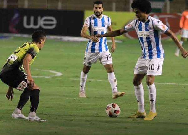 جانب من المباراة