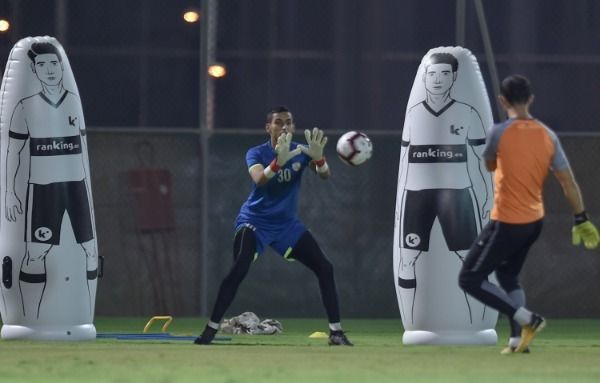 جانب من التدريبات