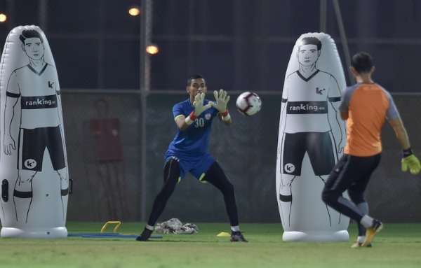 جانب من التدريبات