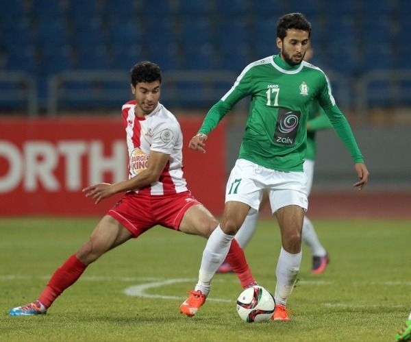 من لقاء سابق بين الوحدات وشباب الاردن