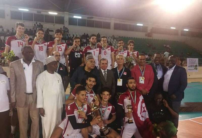 تتويج منتخب تونس للكرة الطائرة للشباب ببطولة افريقيا