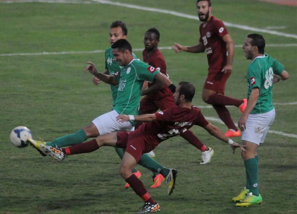 من لقاء سابق بين الفريقين 