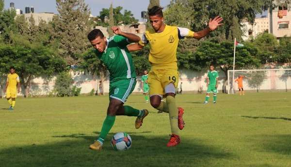من لقاء شباب جباليا والشجاعية