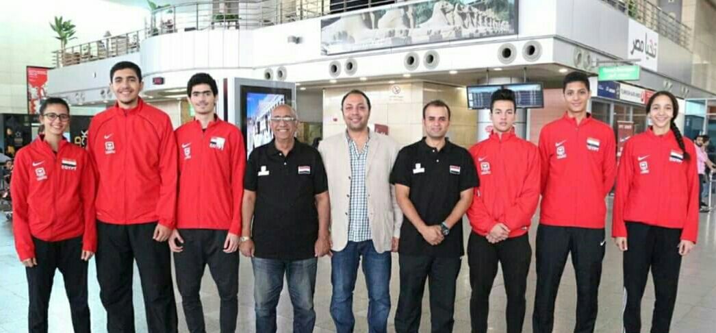 بعثة منتخب مصر للتايكوندو شباب