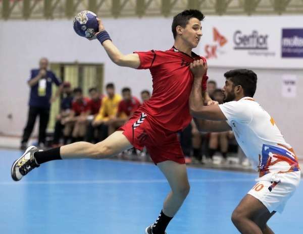 جانب من المباراة