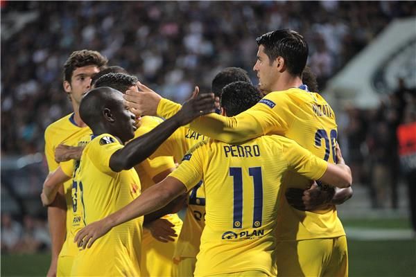 جانب من مباراة تشيلسي