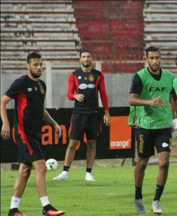 من تدريبات الترجي ليوم امس