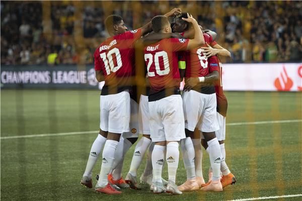 لاعبو مانشستر يونايتد