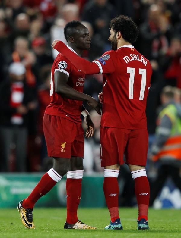 ساديو ماني ومحمد صلاح