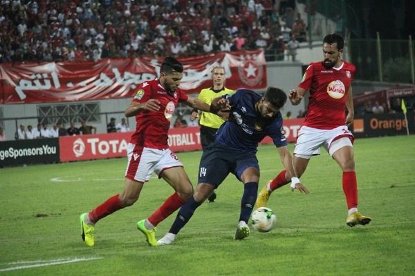 لقطة من المباراة