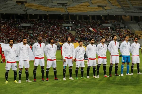 لاعبو منتخب مصر