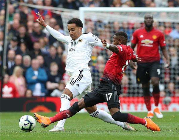 جانب من المباراة