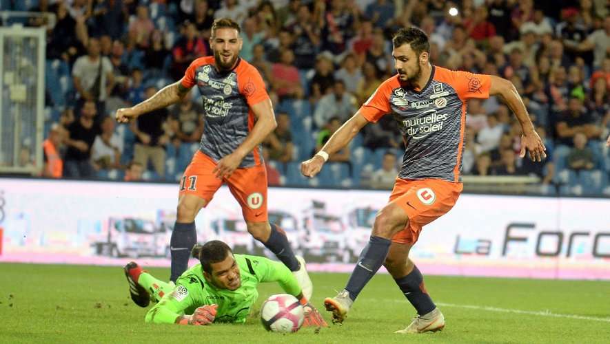 من مباراة مونبيليه ونيس