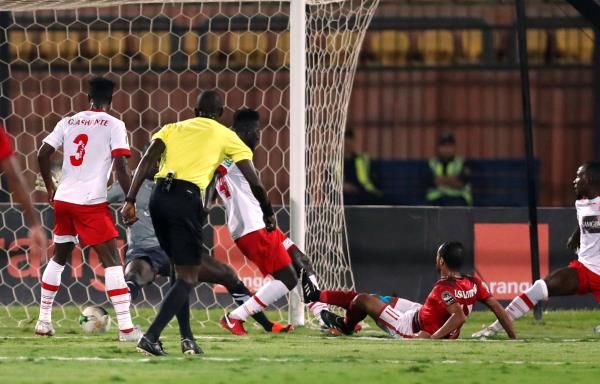 جانب من المباراة