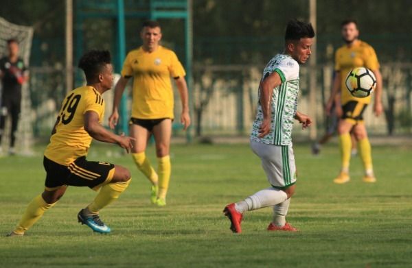 جانب من المباراة