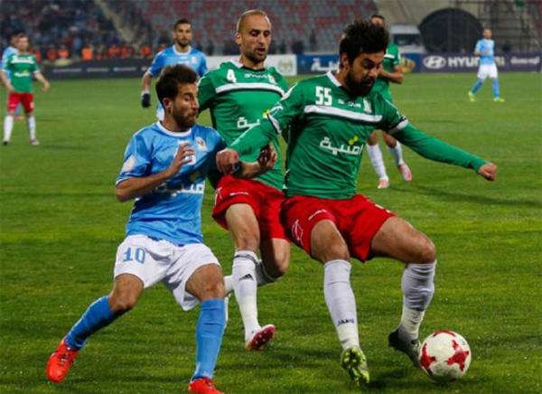 من مباراة سابقة بين الوحدات والفيصلي