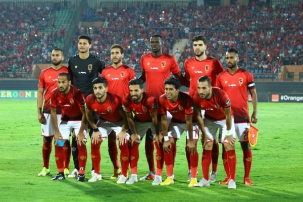 لاعبو الأهلي المصري